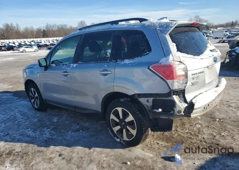 2017 Subaru Forester 2.5I Premium z USA, uszkodzony, nr VIN JF2SJAEC8HH810019